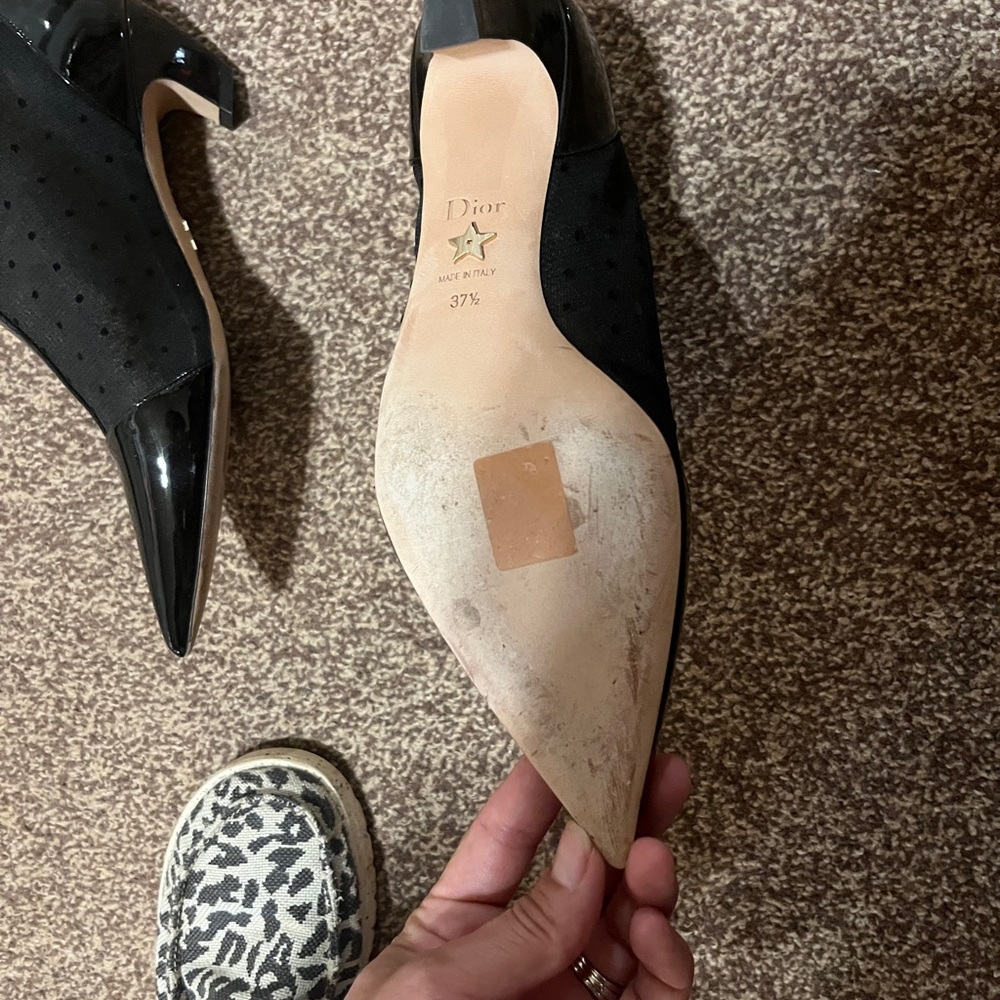 Dior heels worn a few times